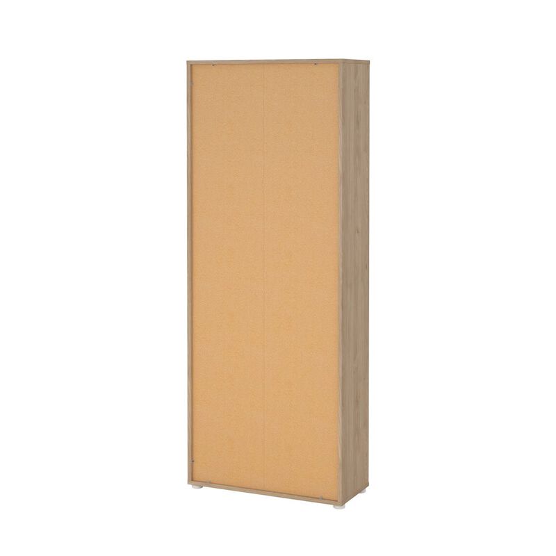 Tvilum 6 Shelf Boockase with 2 Doors, Home Office Storage