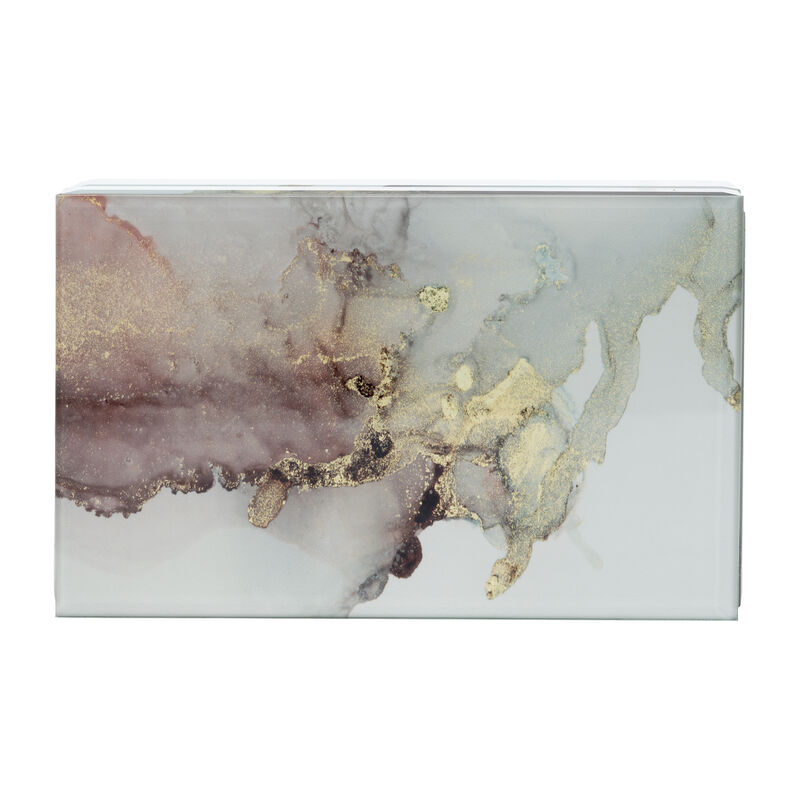 Wood Abstract Decorative Box