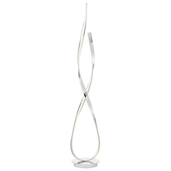 Vienna Floor Lamp Matte Black Metal Dimmable Integrated LED