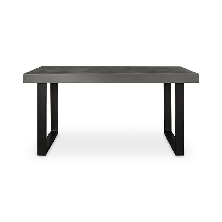 Moe’s Jedrik Small Outdoor Dining Table Dark Grey