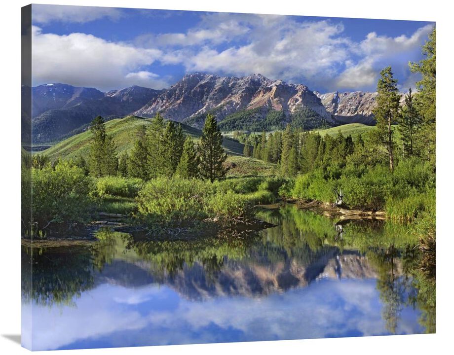 Easely Peak, Sawtooth National Recreation Area, Idaho-Canvas Art-36x29.52