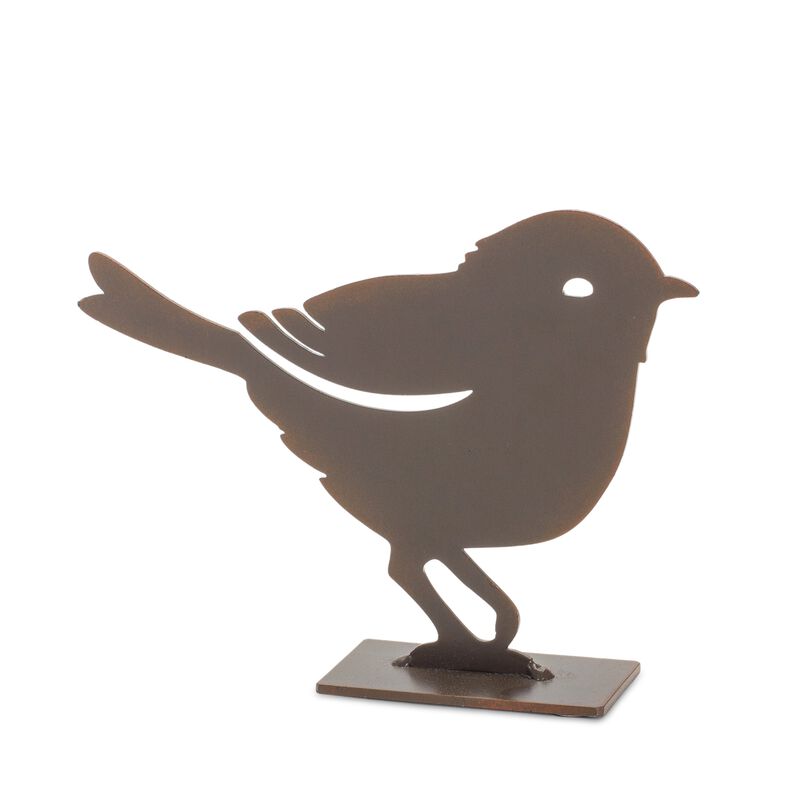 Set of 4 Decorative Bird Statues for Garden, Yard, and Outdoor Décor