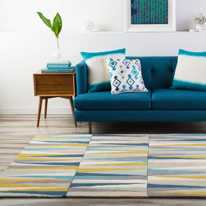 Oasis OAS-1095 2' x 3' Blue Rug
