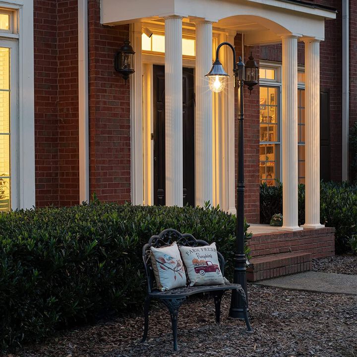 Orion Solar Post Light- Black