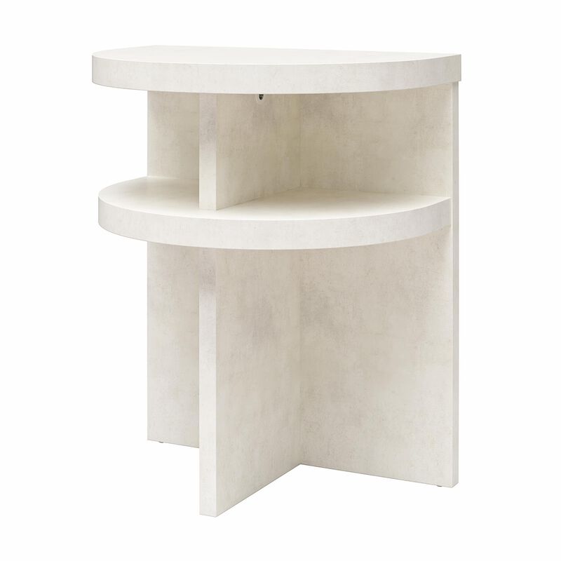 Daytona Modern Semicircle End Tables