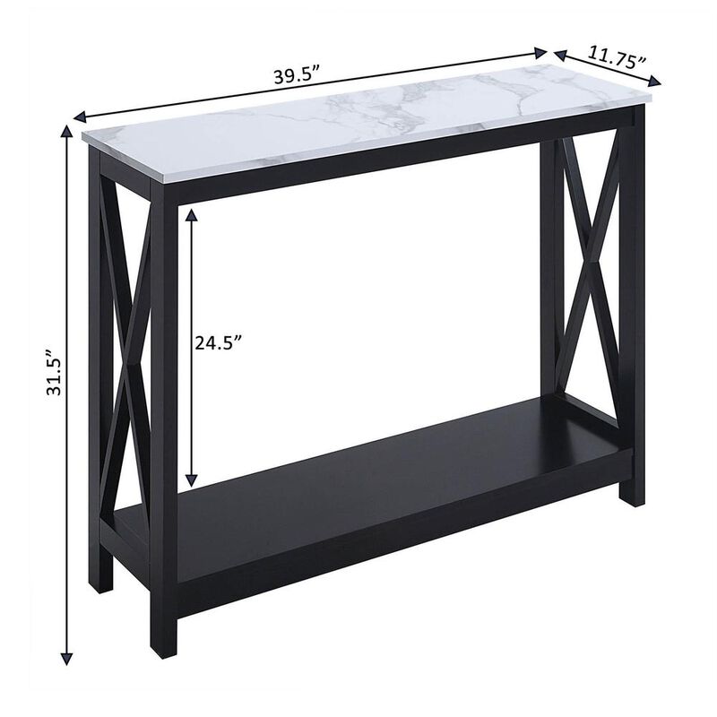Convience Concept, Inc. Oxford Console Table with Shelf