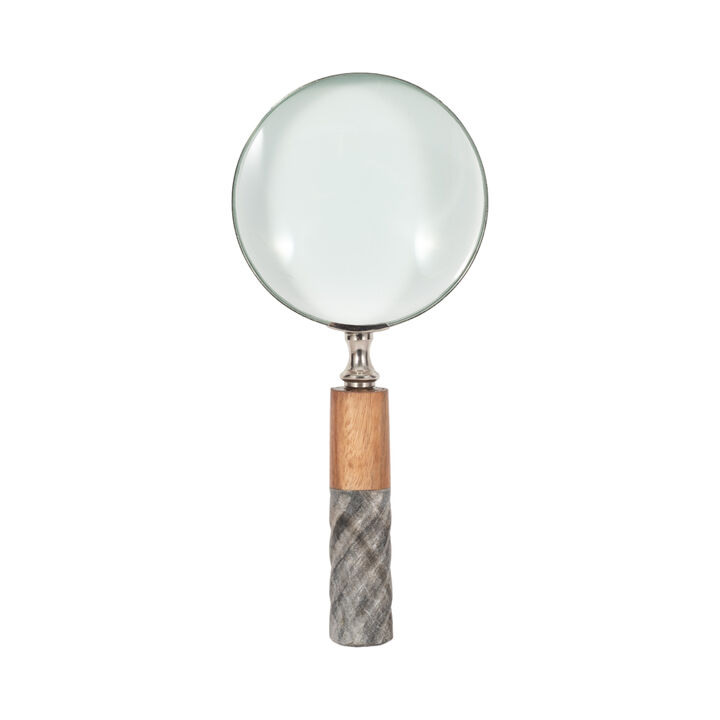 Glass Magnifying Sculpture