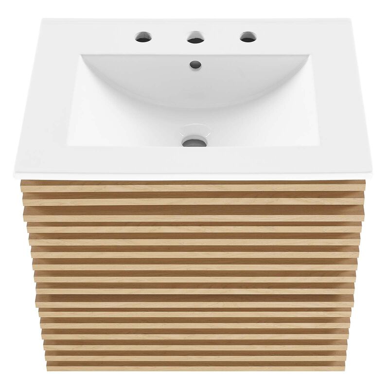 Render 24" Wall-Mount Bathroom Vanity