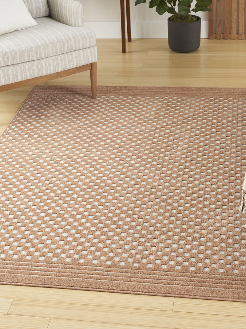 Care Free CAF02 Copper 3'11" x 5'11" Rug