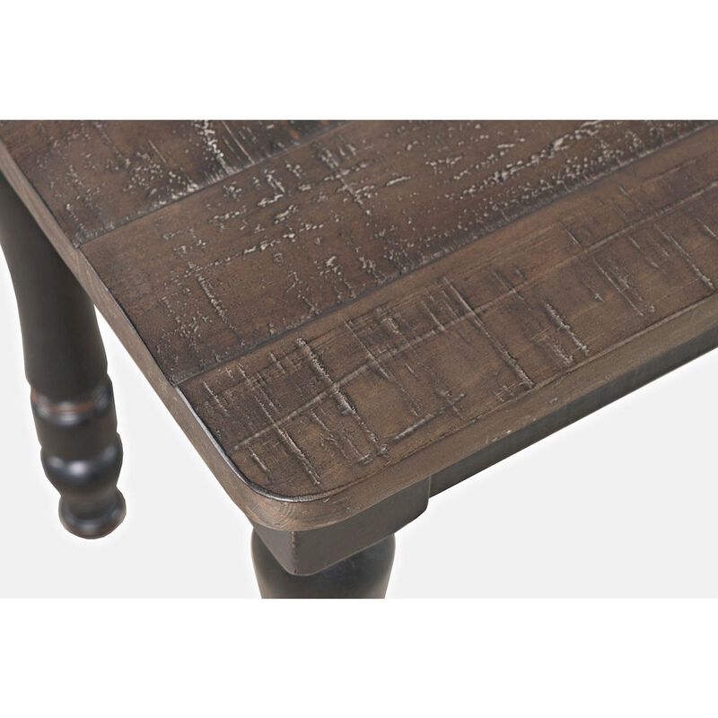 Jofran Madison County Rustic Reclaimed Solid Wood Farmhouse 54 Dining Bench
