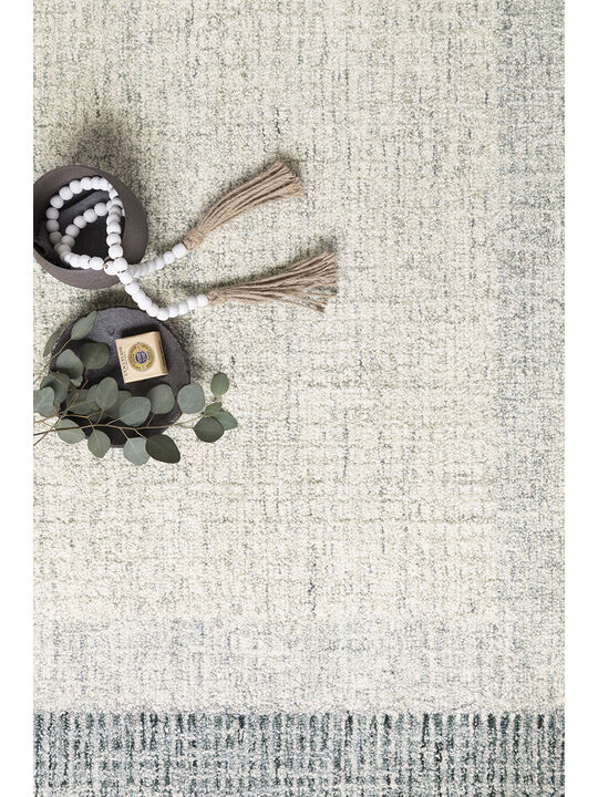 Rosina ROI01 Grey/Blue 7'9" x 9'9" Rug