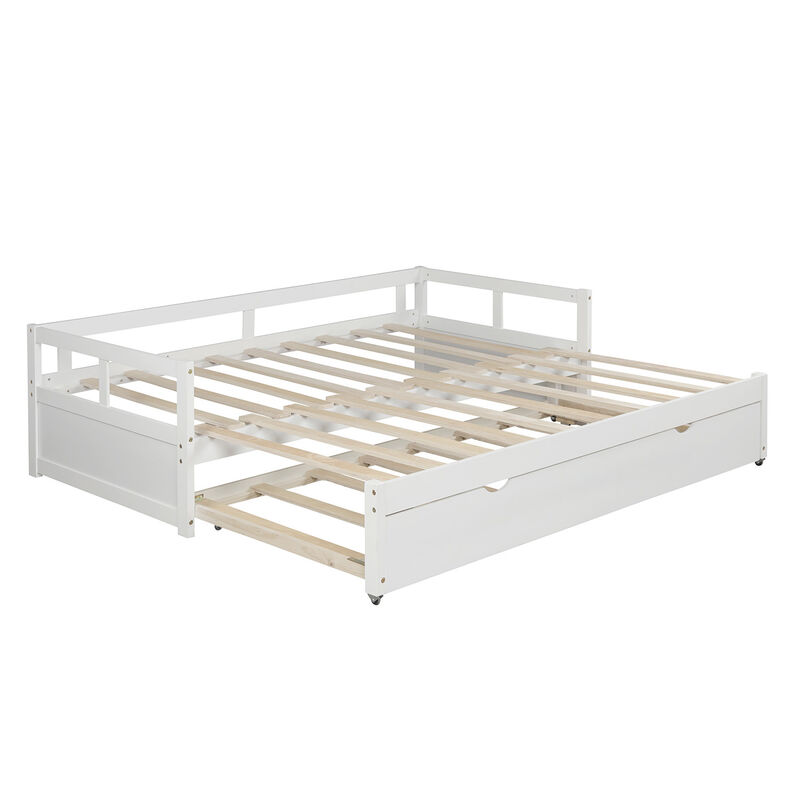 Merax Extending Daybed with Trundle