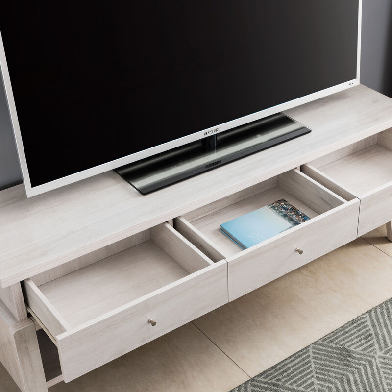 TV Stand White Oak