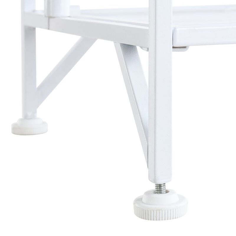 Convenience Concepts Xtra Storage 2 Tier Tall Folding Metal Stand