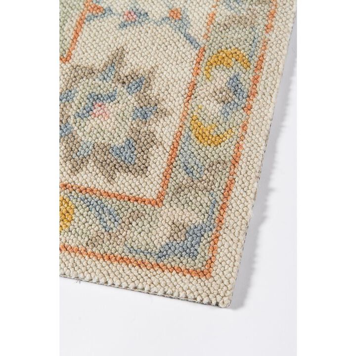 Momeni Traditional Rectangle Area Rug, Light Blue, 7'9 X 9'10