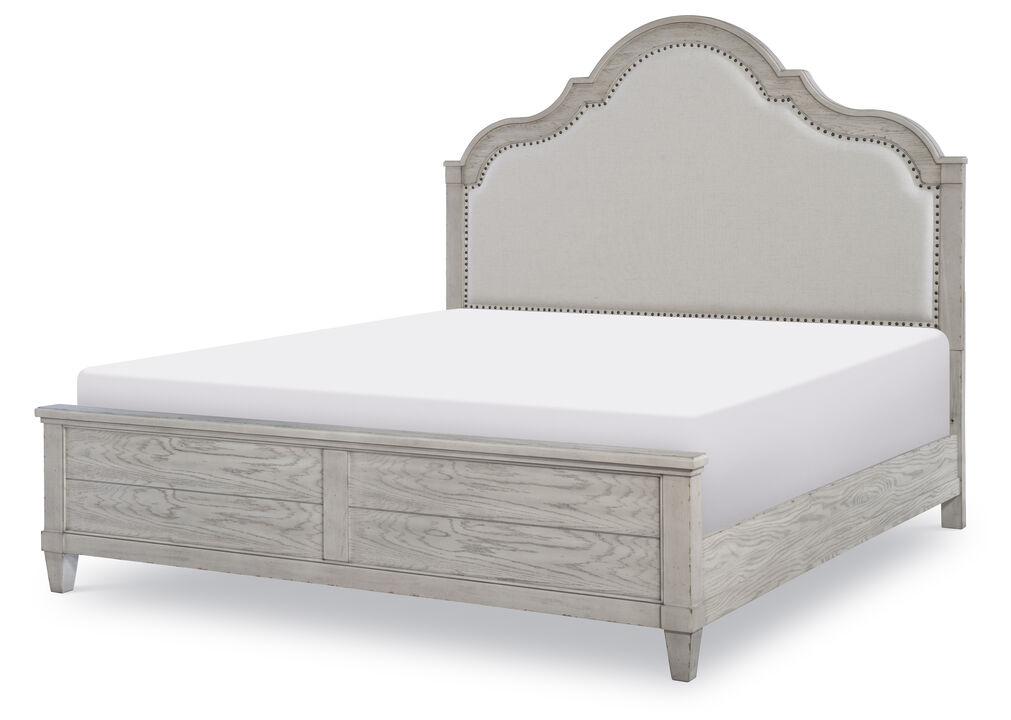Belhaven upholstered panel bed