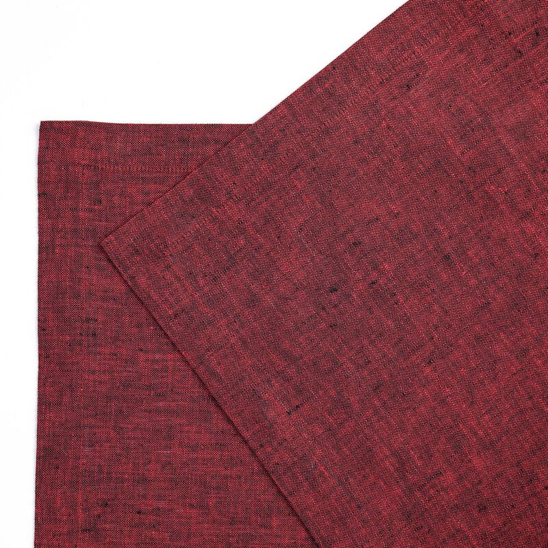 Solino Home 100% Pure Linen 14 x 19 Inch Placemats Set of 6 | Athena