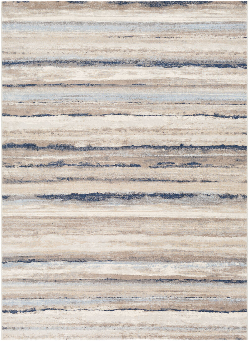 Roma ROM-2306 7'10' x 10' White Rug