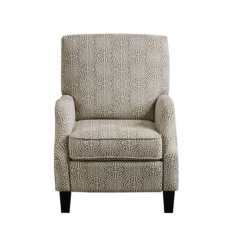 Gracie Mills Janiah Contemporary Manual Push Back Recliner