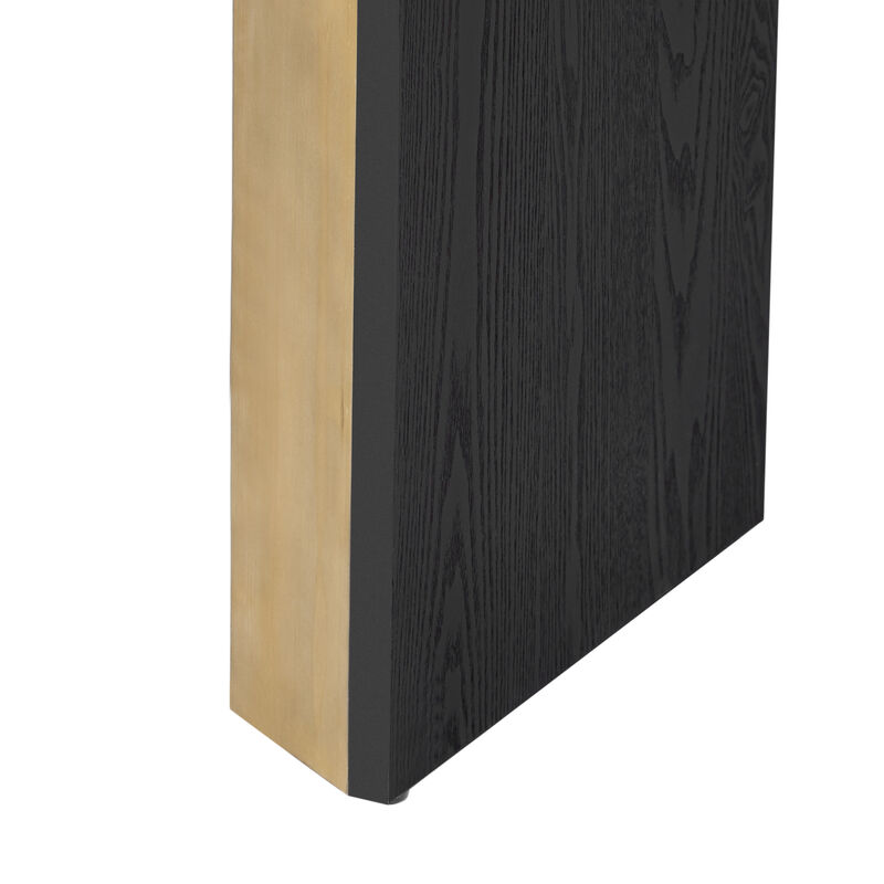 Merax Wood Veneer Top Console Table for Hallway, Living Room, or Entryway