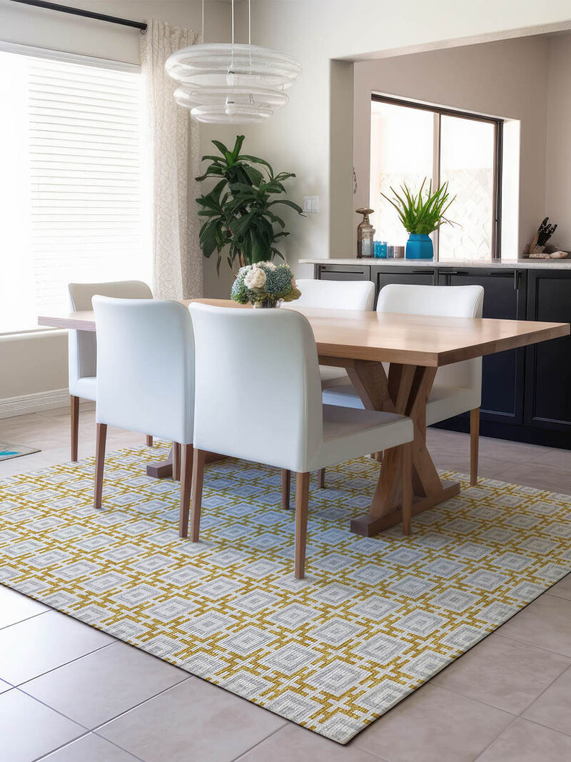 Marlo MO1 Gold 10' x 14' Rug