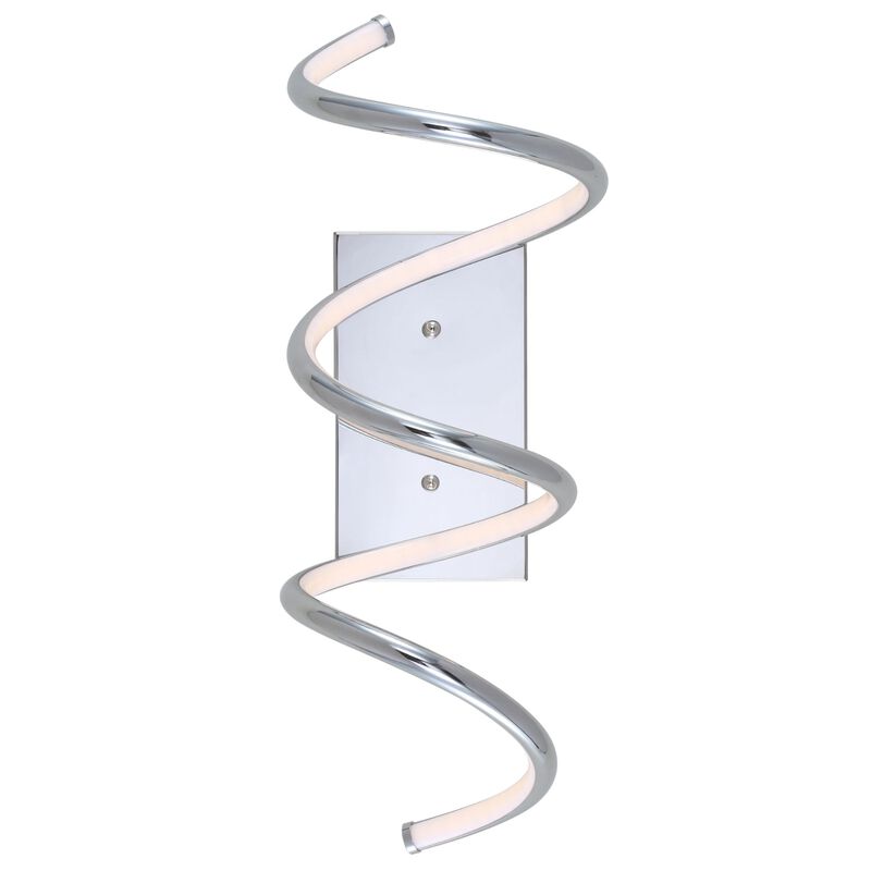Scribble Modern Metal Integrated LED Vanity Light Sconce