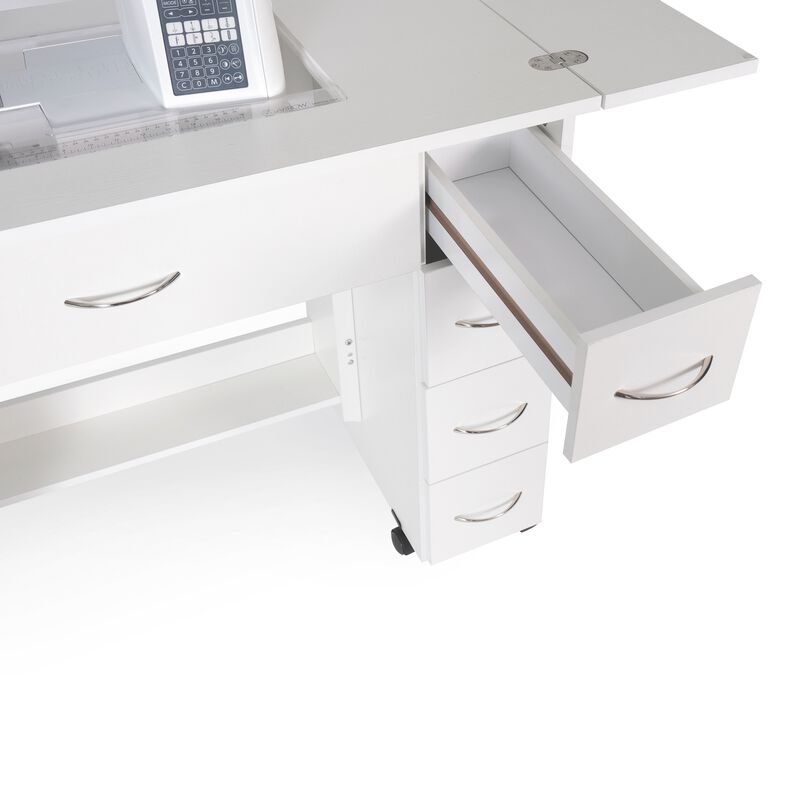 Arrow Alice Sewing Cabinet Ash White