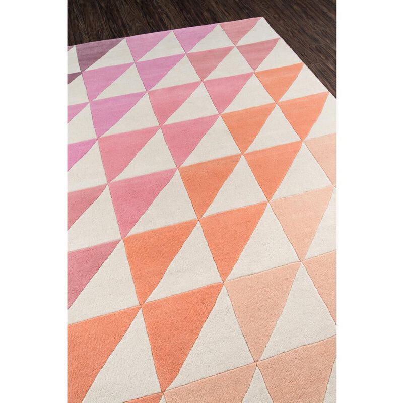 Novogratz Modern Runner Area Rug, Pink, 2'3 X 8' Runner