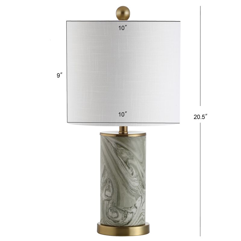 Swirl Ceramic LED Table Lamp