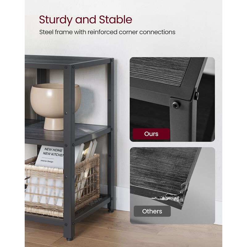 TV Stand for 65-Inch TVs – Modern Entertainment Center with Storage and Stylish Design