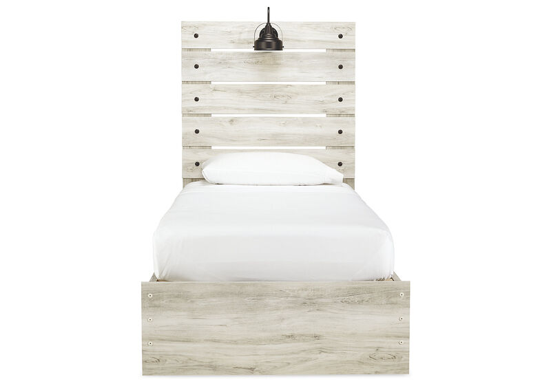 Cambeck Twin Panel Bed with 2 Storage Drawers