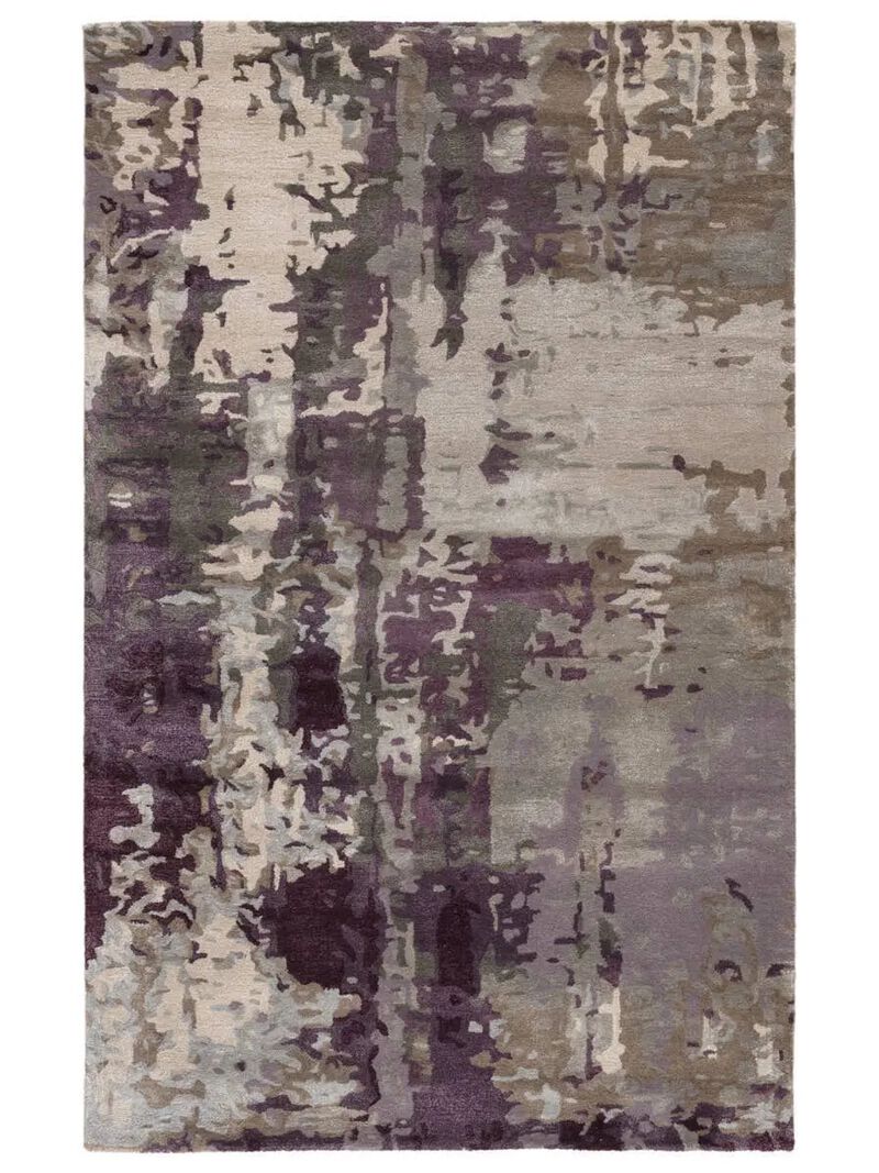 Genesis Matcha Gray 5' x 8' Rug