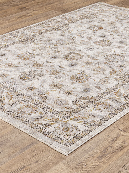 Maharaja 2' x 3' Ivory Rug
