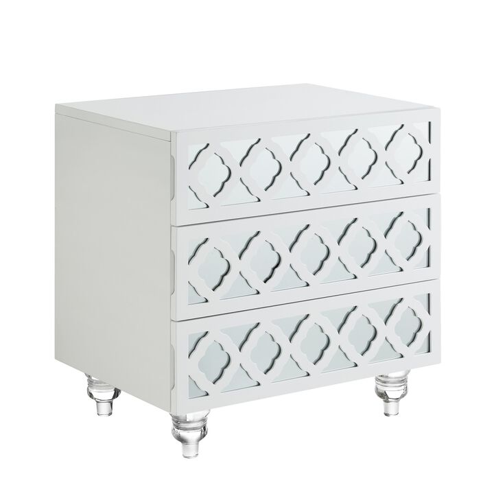Inspired Home Gina  Side Table/Accent Table/Nightstand