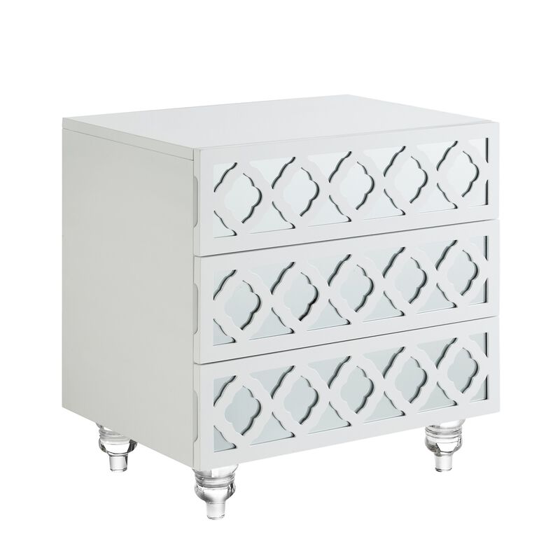 Inspired Home Gina  Side Table/Accent Table/Nightstand