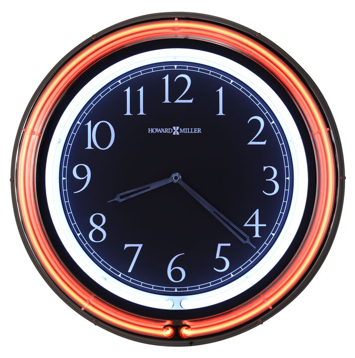 Howard Miller 625751 Howard Miller Galleria Neon Wall Clock 625751