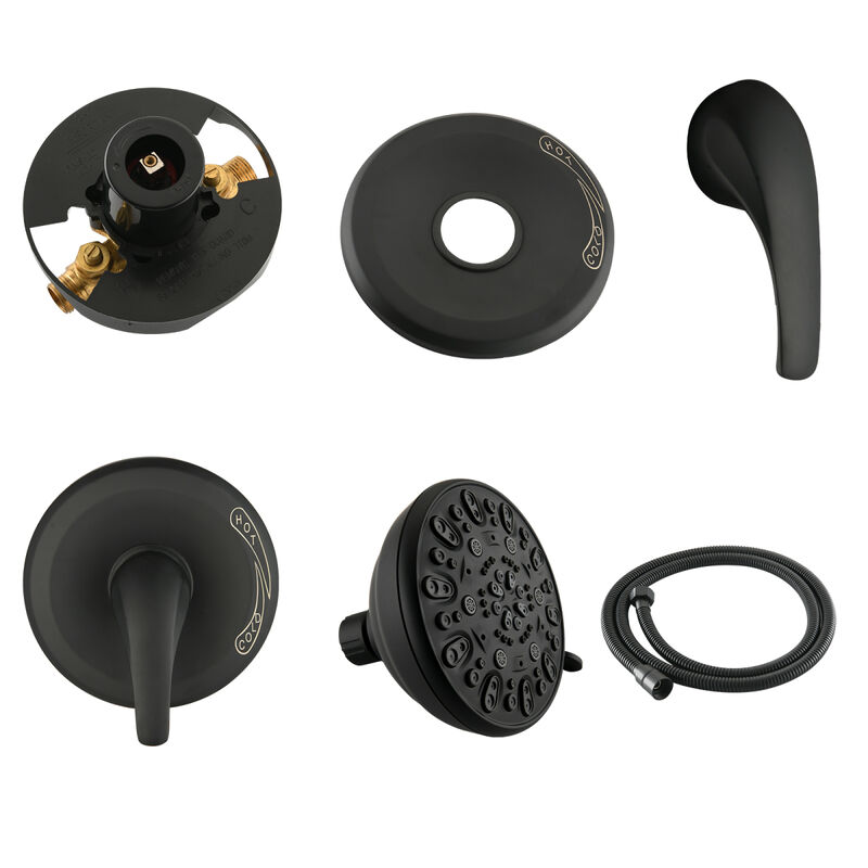 Wall Mounted Dual-Function Shower System With Valve