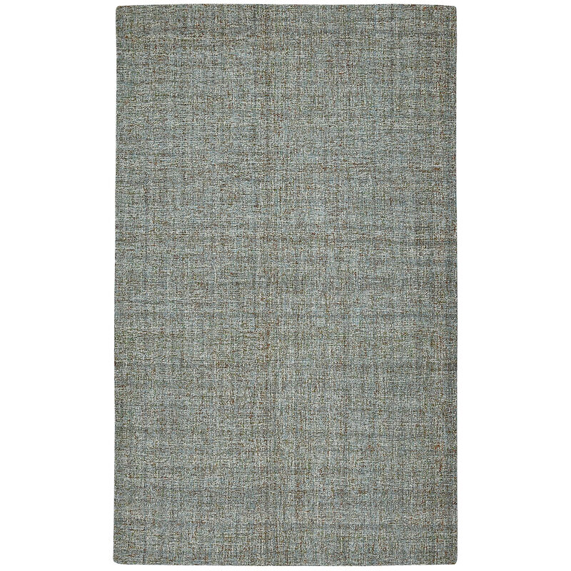 Laurel Farmhouse Plaid Hand-Tufted Blue Spruce Area Rug, 7'6" X 9'6"