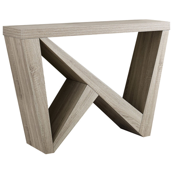Monarch Specialties I 2435 Accent Table, Console, Entryway, Narrow, Sofa, Living Room, Bedroom, Laminate, Brown, Contemporary, Modern