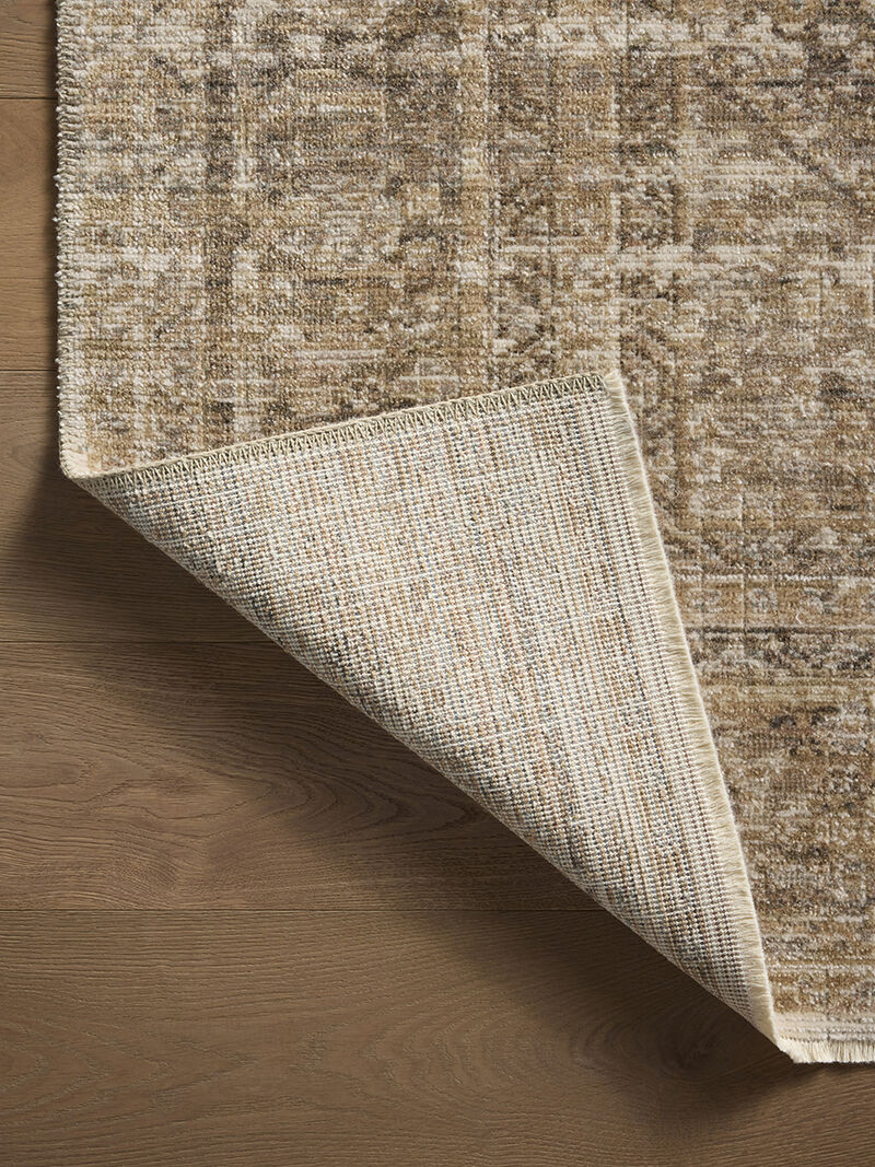 Heritage HER-01 Clay / Natural 18" x 18" Sample Rug by Patent Pending