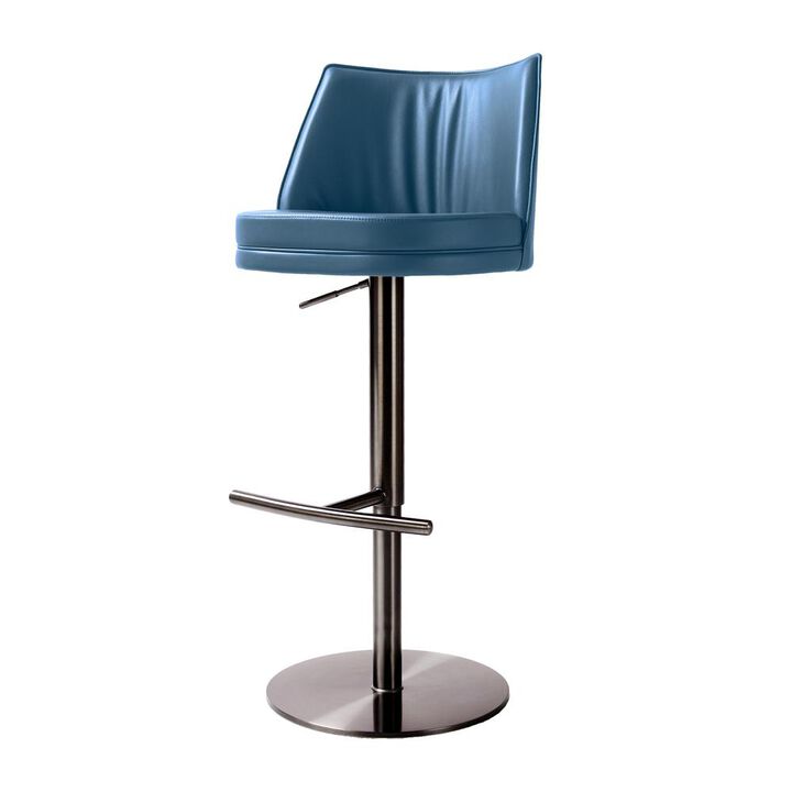 Belen Kox Modern Adjustable Vegan Leather Stool, Belen Kox