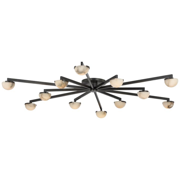 Pedra Grande Staggered Flush Mount