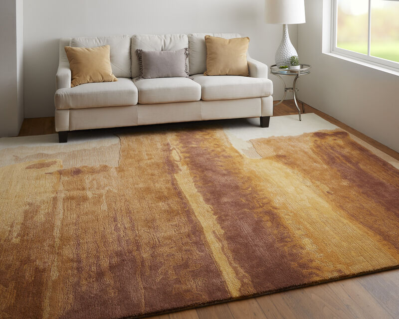 Anya 8921F Red/Orange/Ivory 8' x 10' Rug
