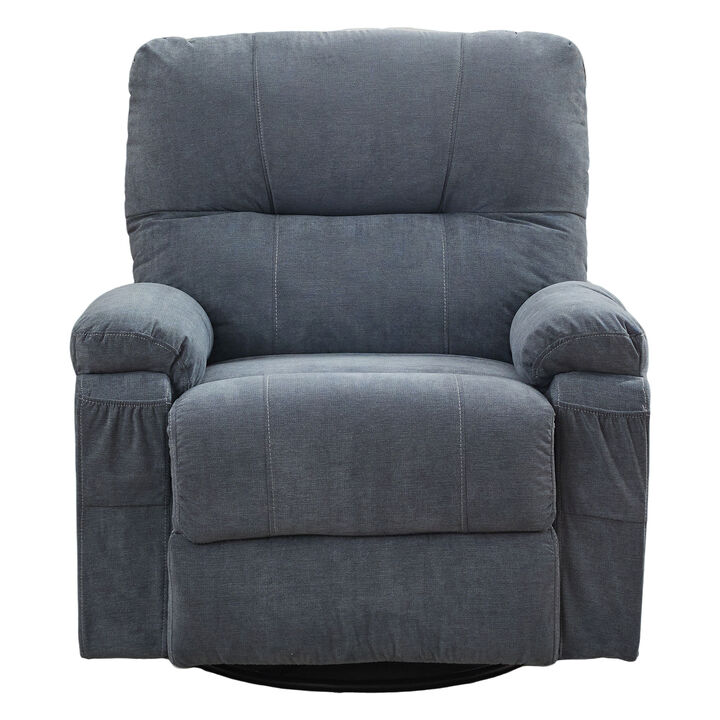Merax 360 Degree Rotating Swing Single Sofa Chair Recliner