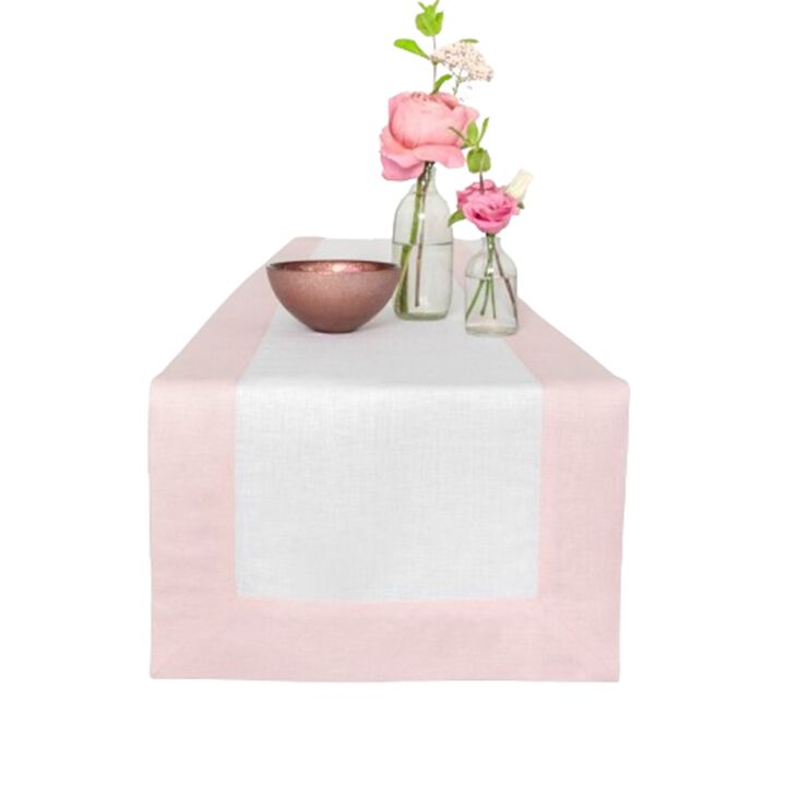 Solino Home 100% Pure Linen Table Runner | Contempo