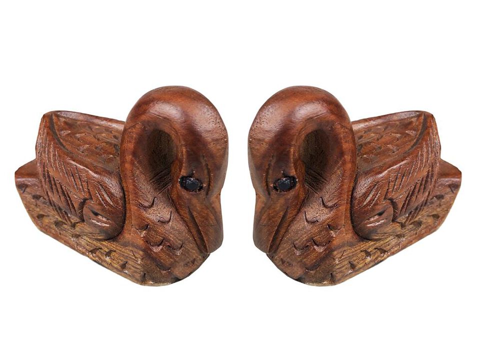 Swan Mini Statue SET 2 pcs