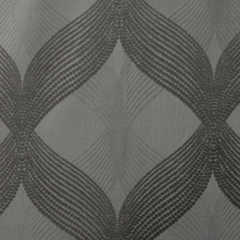 Gracie Mills Eirian Ogee Knitted Jacquard Total Blackout Curtain Panel - 50x95"