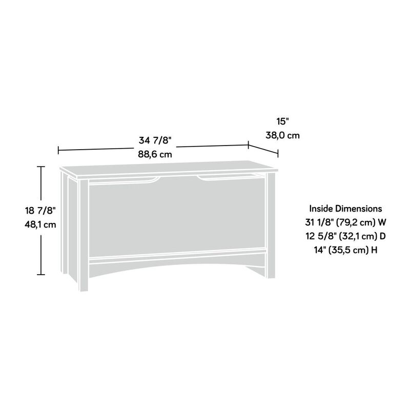Sauder Shoal Creek Storage Chest Jw
