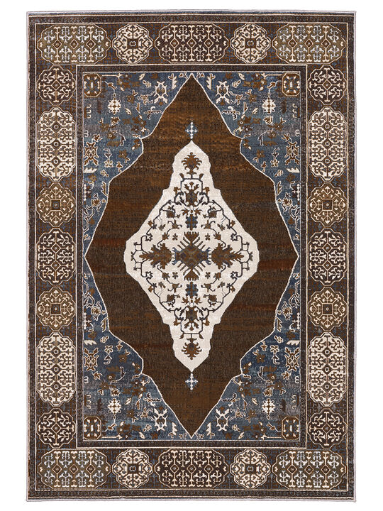 Ellington 3'10" x 5'5" Rust Rug