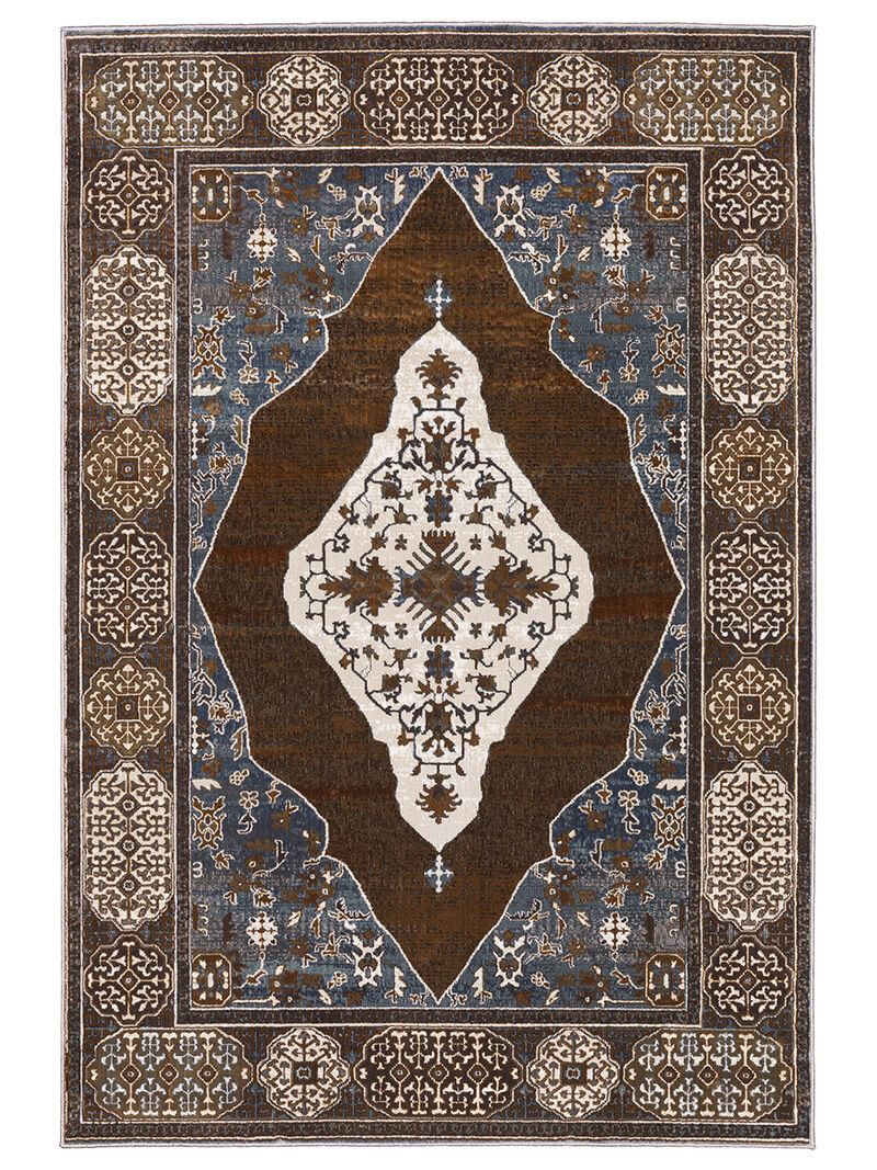 Ellington 3'10" x 5'5" Rust Rug